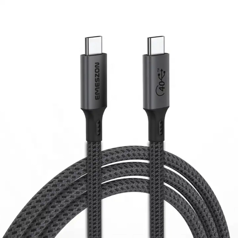 Incarcator retea Dual Type-C, Hoco N29, PD 35W, 2 porturi + Cablu Date Incarcare Tip C 100W-240W Emeszon®, 8K 4K 60Hz, negru