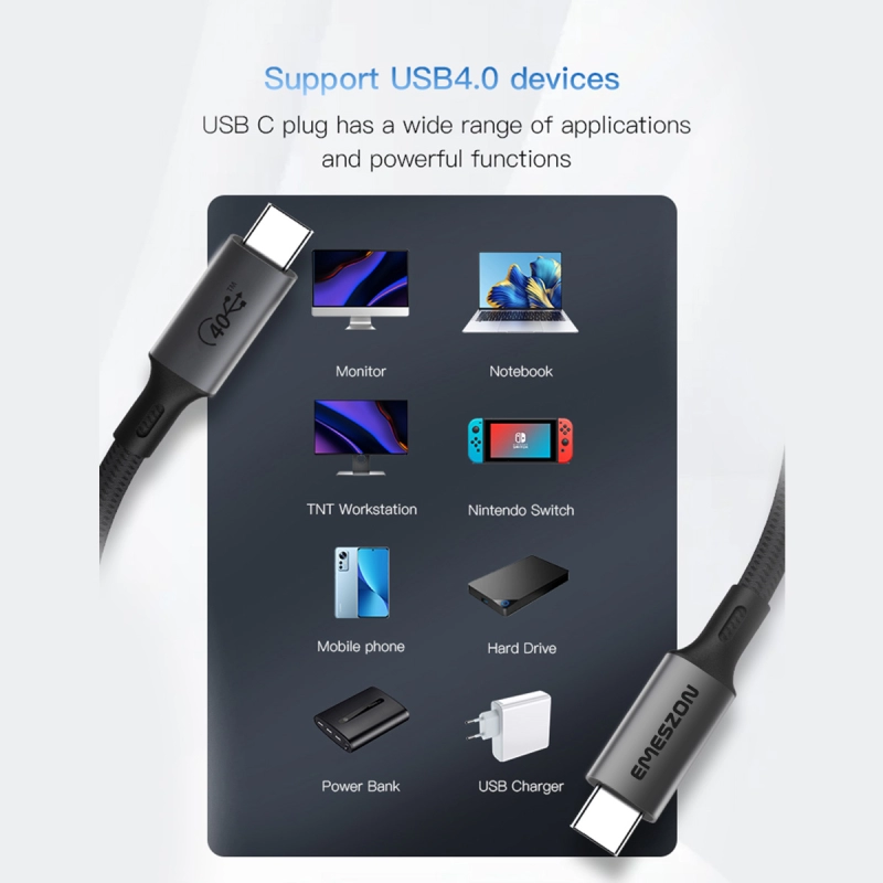 Incarcator retea Dual Type-C, Hoco N29, PD 35W, 2 porturi + Cablu Date Incarcare Tip C 100W-240W Emeszon®, 8K 4K 60Hz, negru