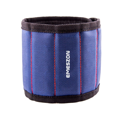 Bratara Magnetica unelte si scule, EMESZON® MW15, 15 Magneti Neodim Puternici, sustine suruburi, cuie, piulite, saibe, Albastru