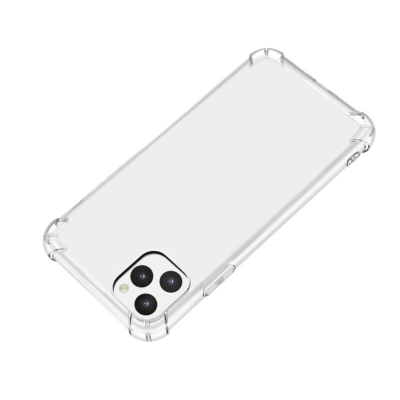 Husa bumper pentru telefon iPhone 11, Usams, din Silicon, cu dubla protectie Antisoc, transparenta