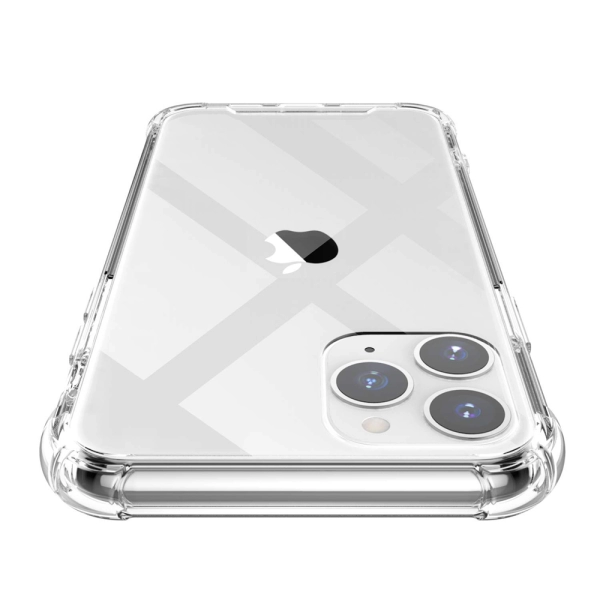 Husa bumper pentru telefon iPhone 11, Usams, din Silicon, cu dubla protectie Antisoc, transparenta