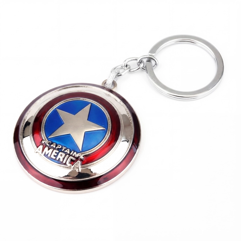 Breloc chei, model scut Captain America Avangers