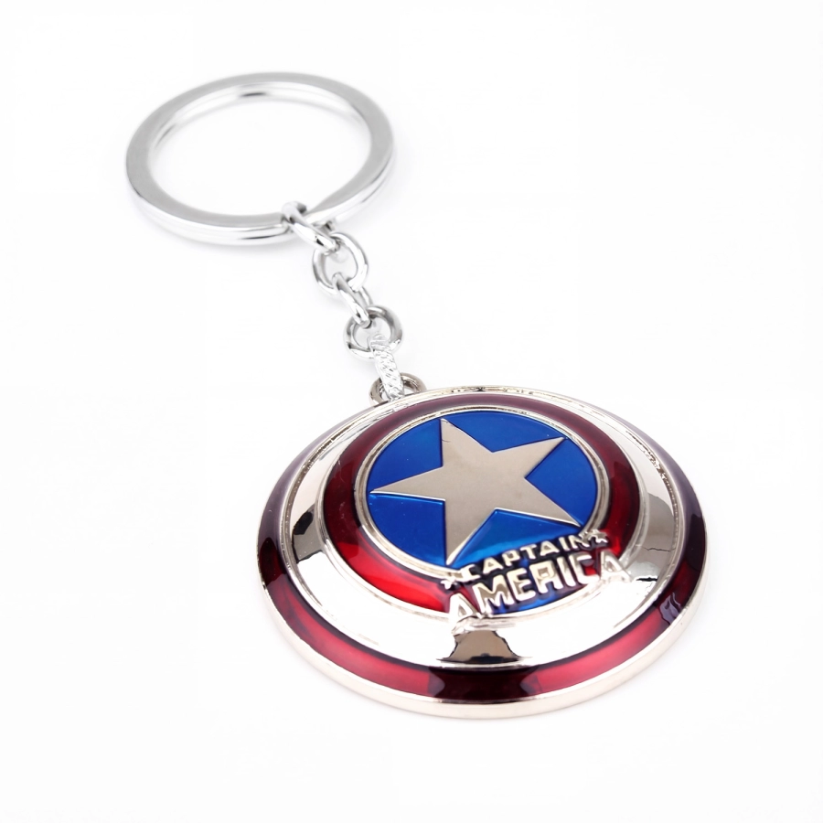 Breloc chei, model scut Captain America Avangers
