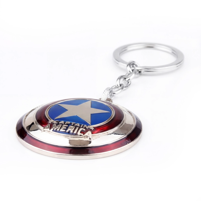 Breloc chei, model scut Captain America Avangers