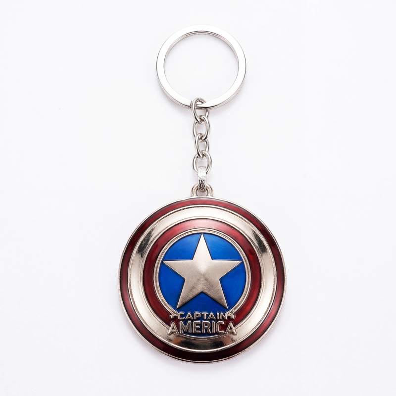 Breloc chei, model scut Captain America Avangers
