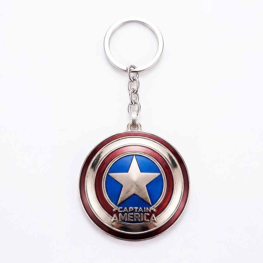 Breloc chei, model scut Captain America Avangers
