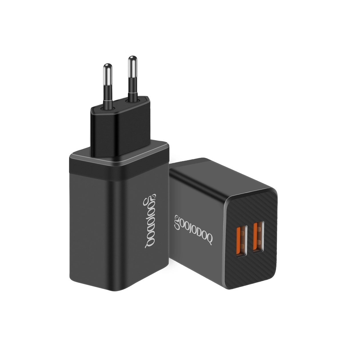 Incarcator retea dual, telefon, tableta, gopro sau baterie externa, 2 porturi USB Fast Charging 2.4A Dual Auto Detect, negru Incarcator retea dual, telefon, tableta, gopro sau baterie externa, 2 porturi USB Fast Charging 2.4A Dual Auto Detect, negru