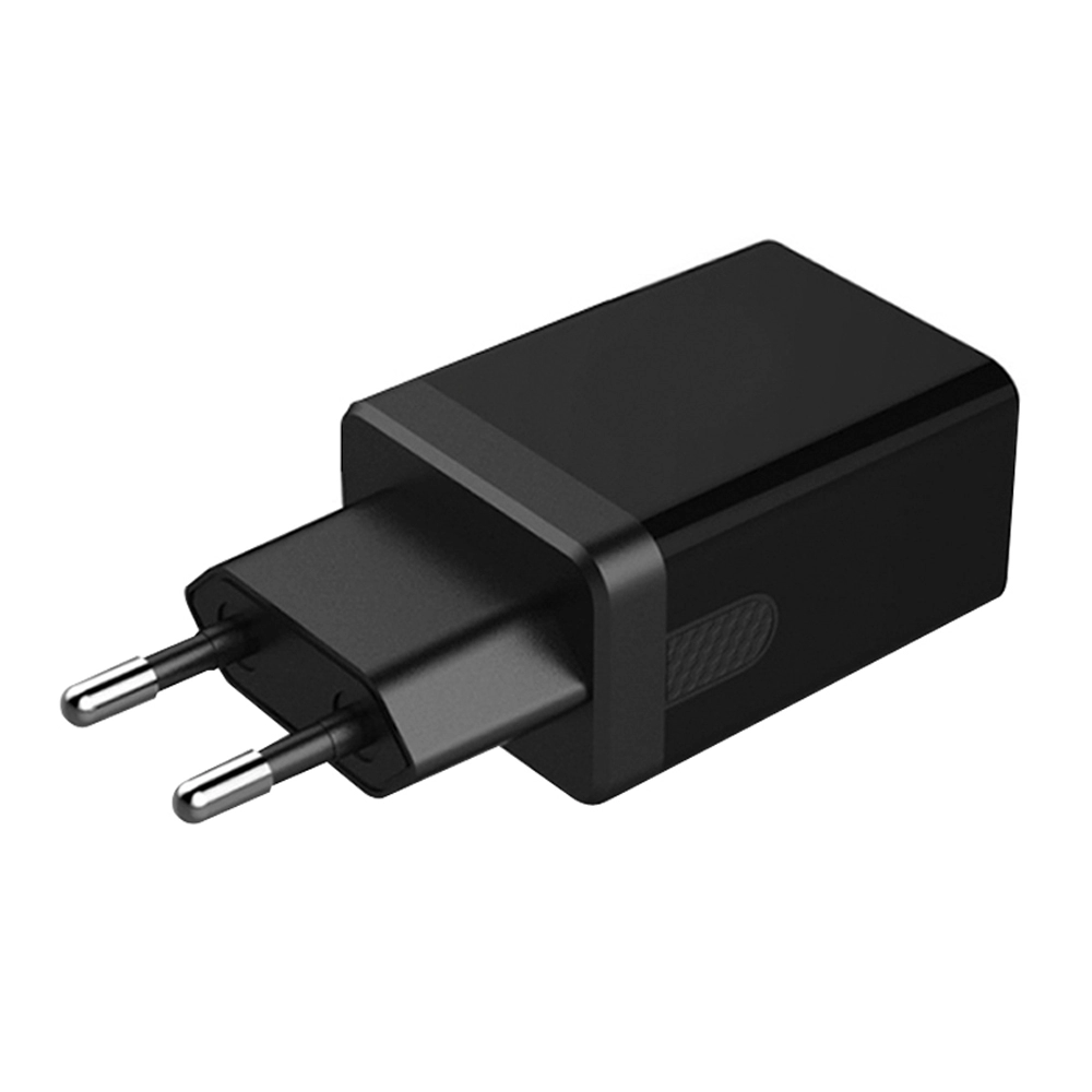 Incarcator retea dual, telefon, tableta, gopro sau baterie externa, 2 porturi USB Fast Charging 2.4A Dual Auto Detect, negru Incarcator retea dual, telefon, tableta, gopro sau baterie externa, 2 porturi USB Fast Charging 2.4A Dual Auto Detect, negru