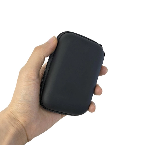 Carcasa de tip husa, Envisage, suport carduri si camera de actiune GoPro Hero, SJCAM sau camere de actiune similare, negru