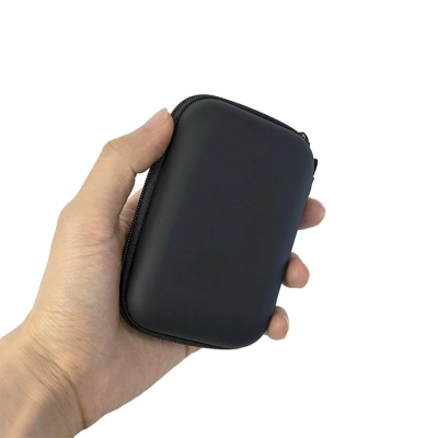 Carcasa de tip husa, Envisage, suport carduri si camera de actiune GoPro Hero, SJCAM sau camere de actiune similare, negru