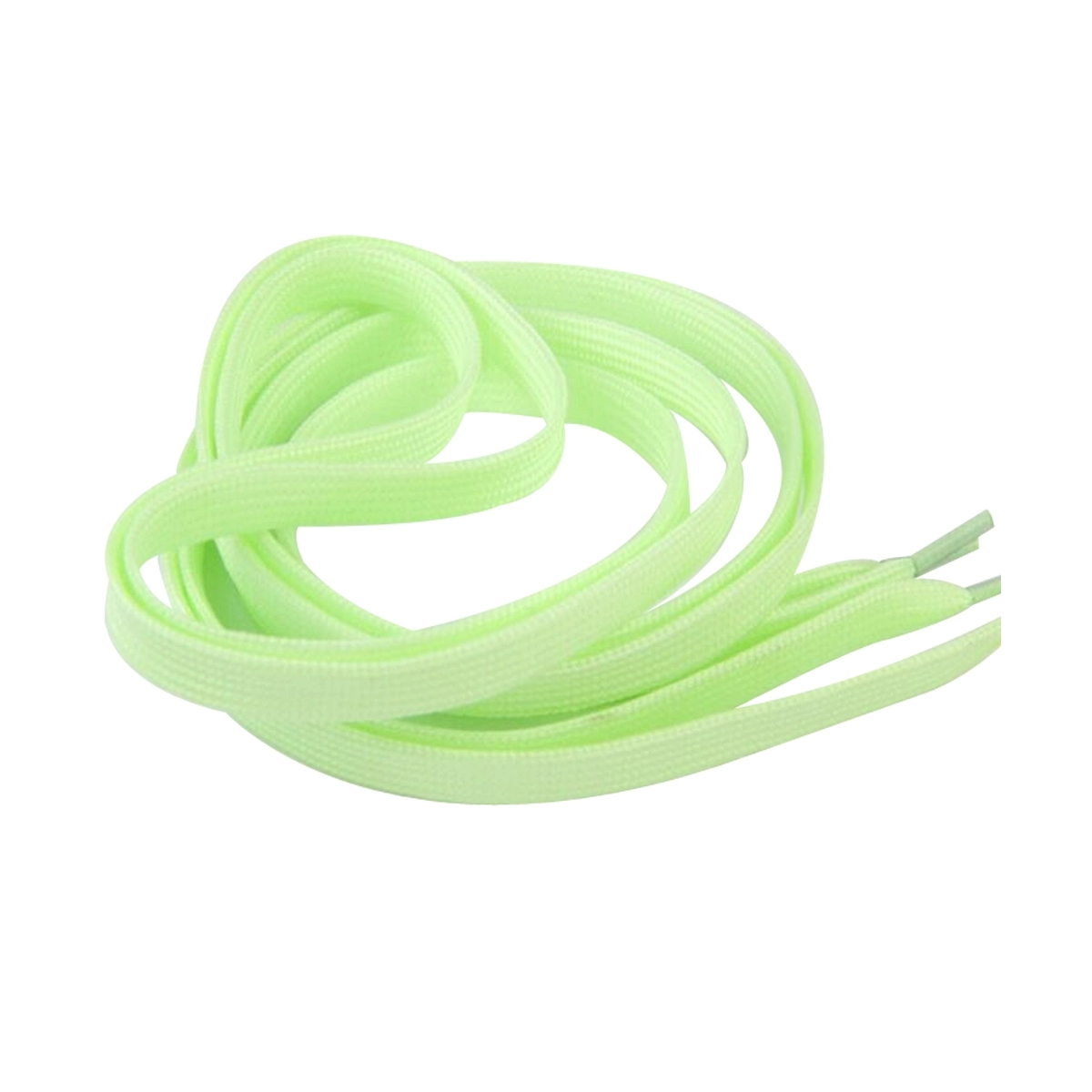 Sireturi fosforescente model sport, lumineaza noaptea, 1 pereche, lungime 100 cm, material textil, verde Sireturi fosforescente model sport, lumineaza noaptea, 1 pereche, lungime 100 cm, material textil, verde