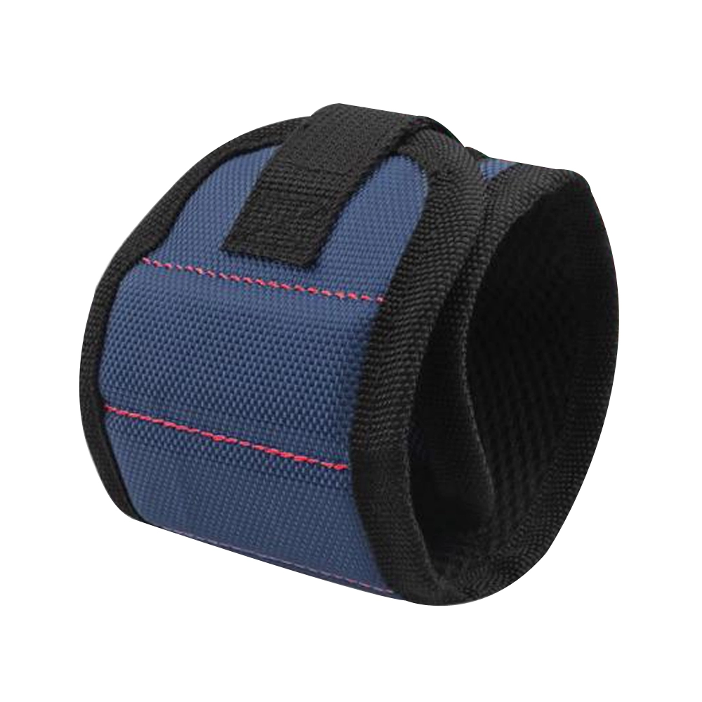 Bratara magnetica cu 6 Magneti Neodim, sustine unelte, scule de mici dimensiuni, suruburi, cuie, piulite, surubelnite, Albastru Bratara magnetica cu 6 Magneti Neodim, sustine unelte, scule de mici dimensiuni, suruburi, cuie, piulite, surubelnite, Albastru