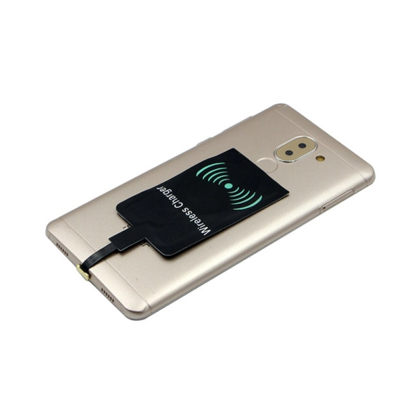 Incarcator Wireless Receiver Type - A Micro USB, Envisage, putere 5V / 1A, incarcare telefon cu inductie electromagnetica, negru